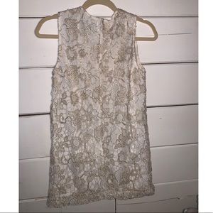 White lace dress